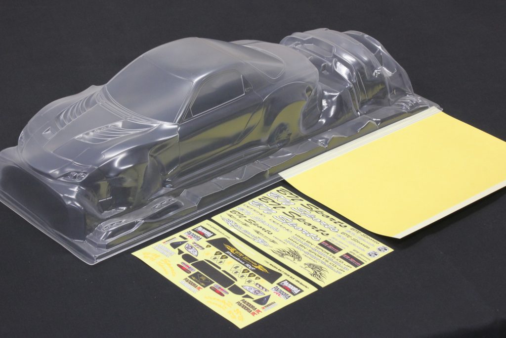 Pandora RC Mazda RX-7 FD3S BN-Sport BLS Luxury Sports FD 1-10 RX7 Body Set